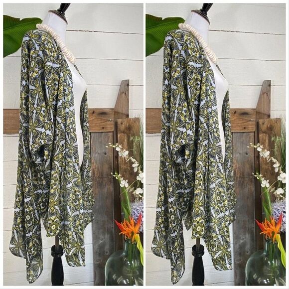 Beach Cover Up Open Front Poncho/Kimono - Picture 5 of 5